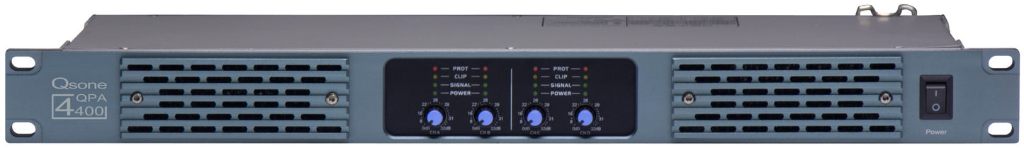 Qsone QPA-4400 Verstärker 4x400W@8 O / 4x560W@4 O