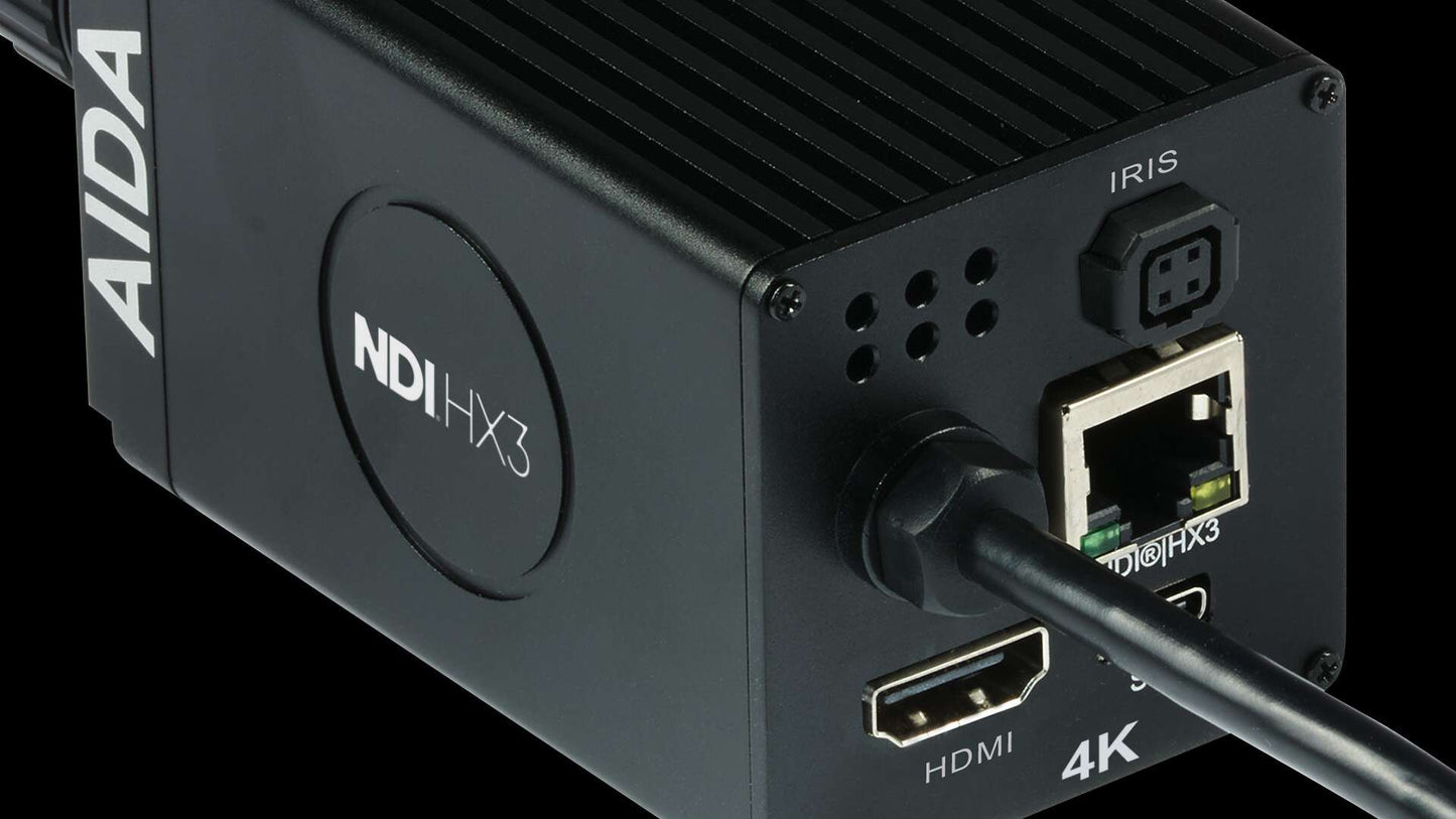 AIDA UHD-NDI-300 Ultra HD NDI HX3 HDMI POV Camera