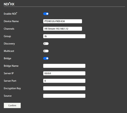 AIDA  Update Firmware AIDA PTZ