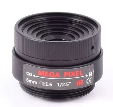 AIDA CS-6.0F CS Mount Mega-Pixel Lens 6 mm
