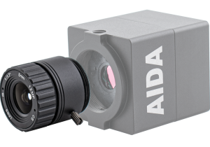 AIDA CS4K-5.0F CS Mount Lens Manual Focus 4K 5mm 12 MP