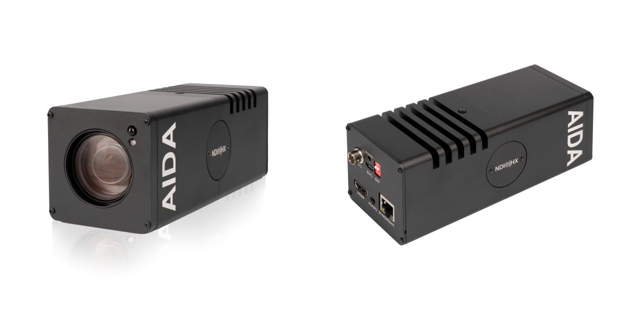 AIDA HD-NDI-X20 FHD NDI-HX HDMI 20x POV Camera DEMO