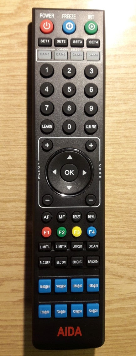 AIDA RC-IR-PTZ Remote Control Infrared for AIDA PTZ