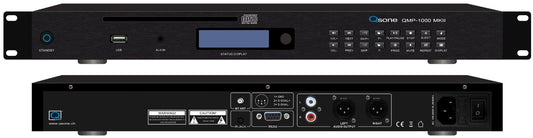 Qsone QMP-1000 MKII Medienplayer Bluetooth CD USB