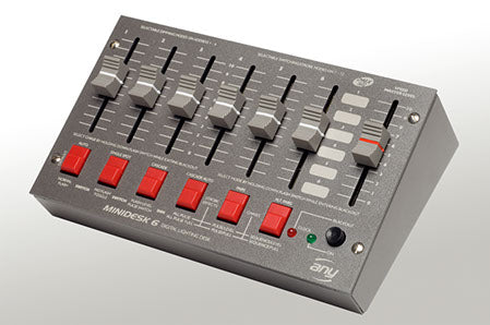 Anytronics Mini-Desk 6 DMX 138 Kanäle Desktop
