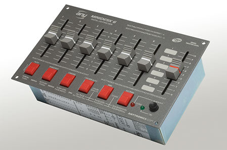 Anytronics Mini-Desk 6 DMX 138 Kanäle Panel